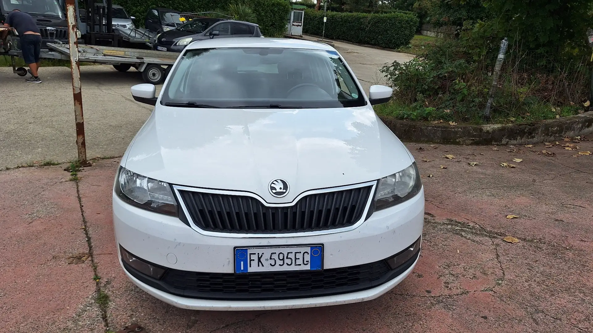 Skoda Rapid/Spaceback Rapid Spaceback 1.4 tdi Ambition 90cv Bianco - 2