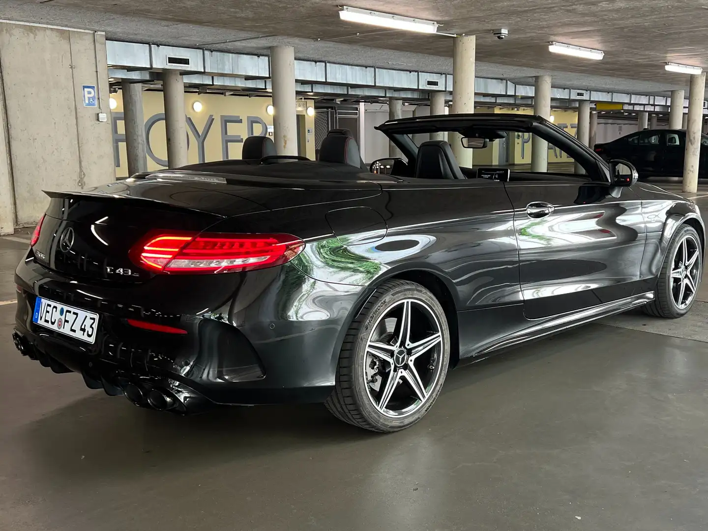 Mercedes-Benz C 43 AMG AMG C 43 Cabrio 4Matic 9G-TRONIC Night Edition Noir - 1