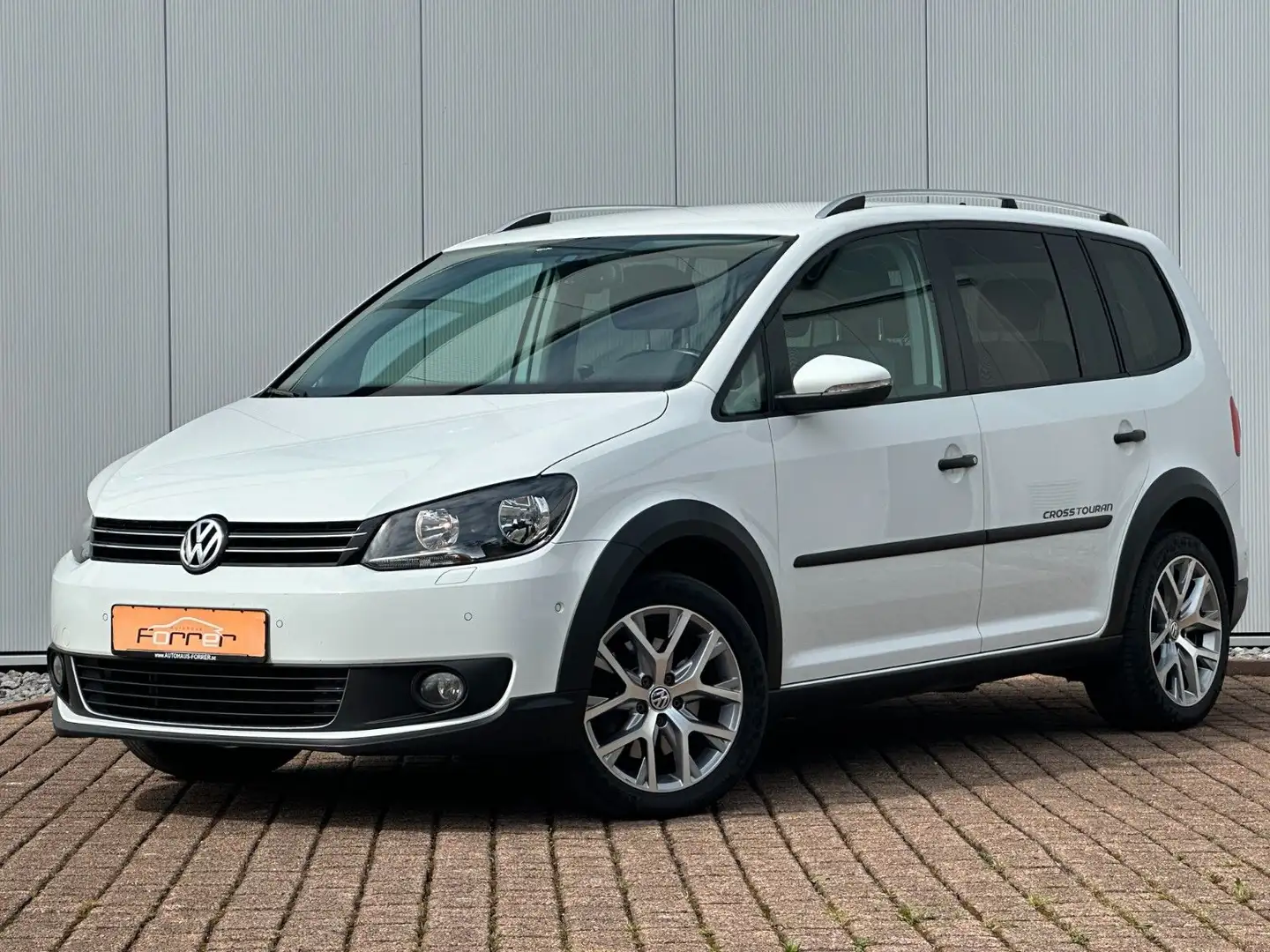 Volkswagen Touran CrossTouran 2.0 TDI DSG 1. HAND AHK KLIMA SZH Blanc - 1