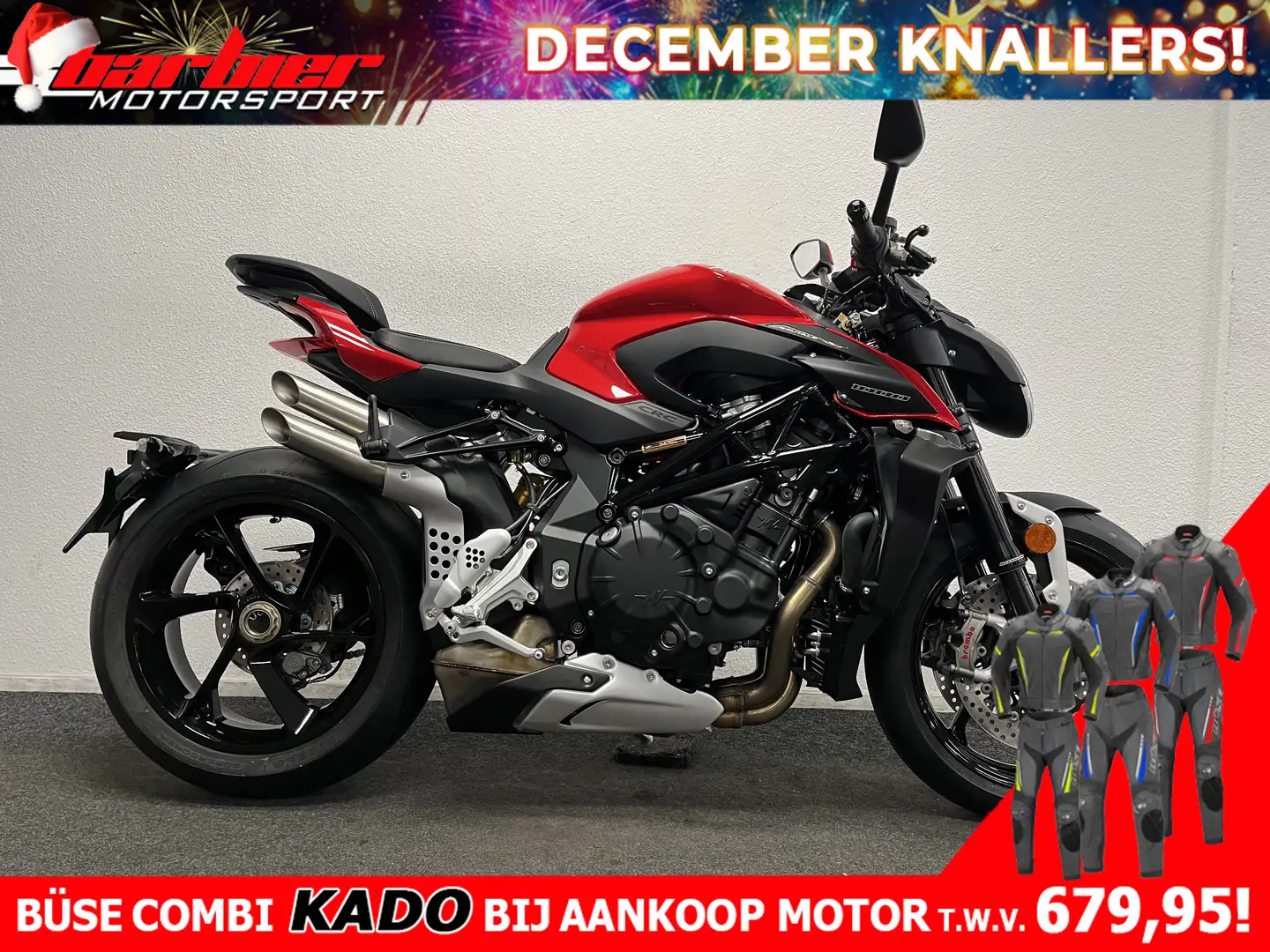 MV Agusta Brutale MVAGUSTA 1000 Rood - 1