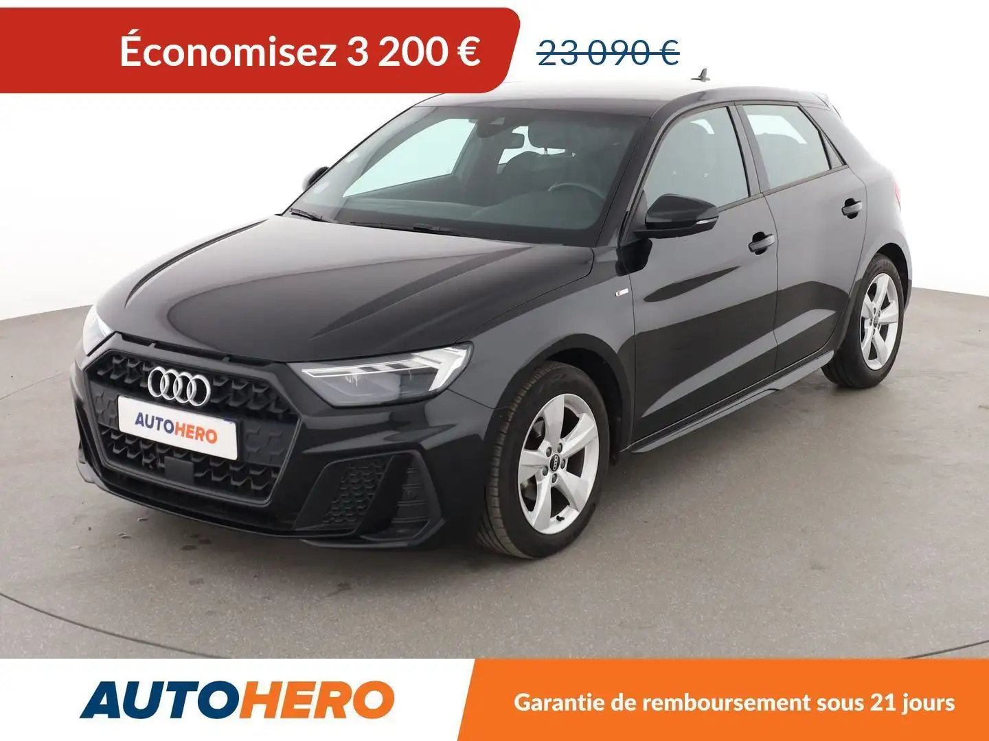 Audi 25 TFSI S Line S Tronic 7 Noir - 1