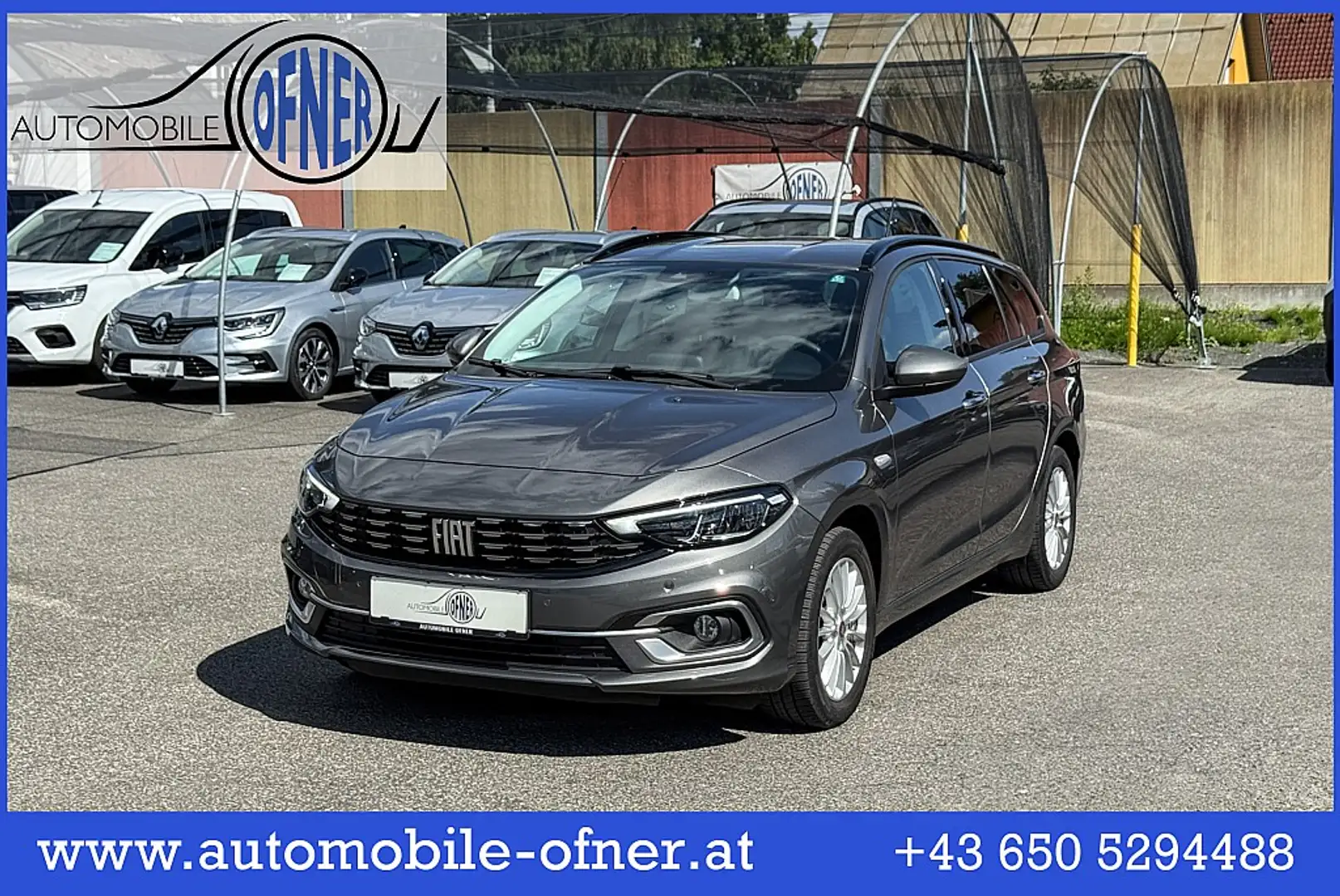 Fiat Tipo FireFly Turbo 100 Life LED PDC Kamera Klimaauto... Grau - 1