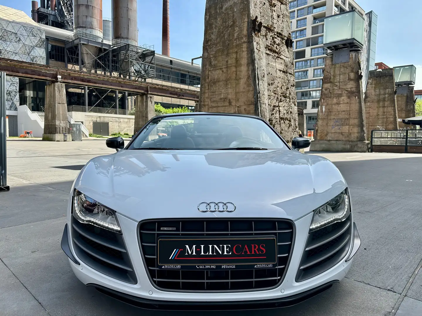 Audi R8 QUATTRO GT Spyder 5.2 V10 FSI 560ch N°227/333 Fehér - 2