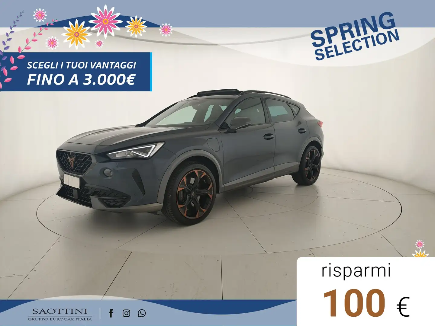 CUPRA Formentor 1.4 e-Hybrid VZ 245 CV DSG Grigio - 1