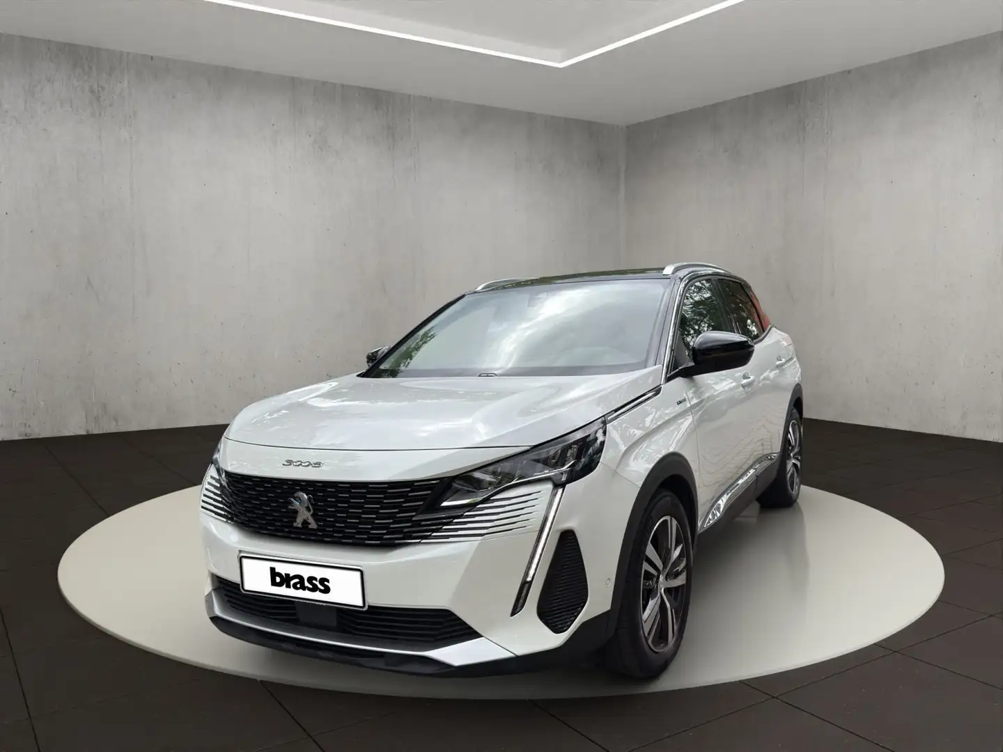 Peugeot 3008 Hybrid-Benzin 225 Blanc - 1