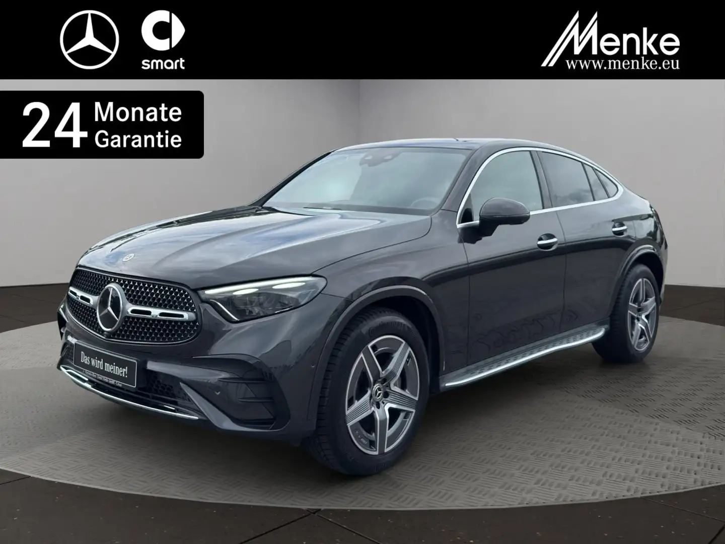 Mercedes-Benz GLC 300 d 4M Coupé AMG+Premium+Pano+HUD+Distro Grau - 1