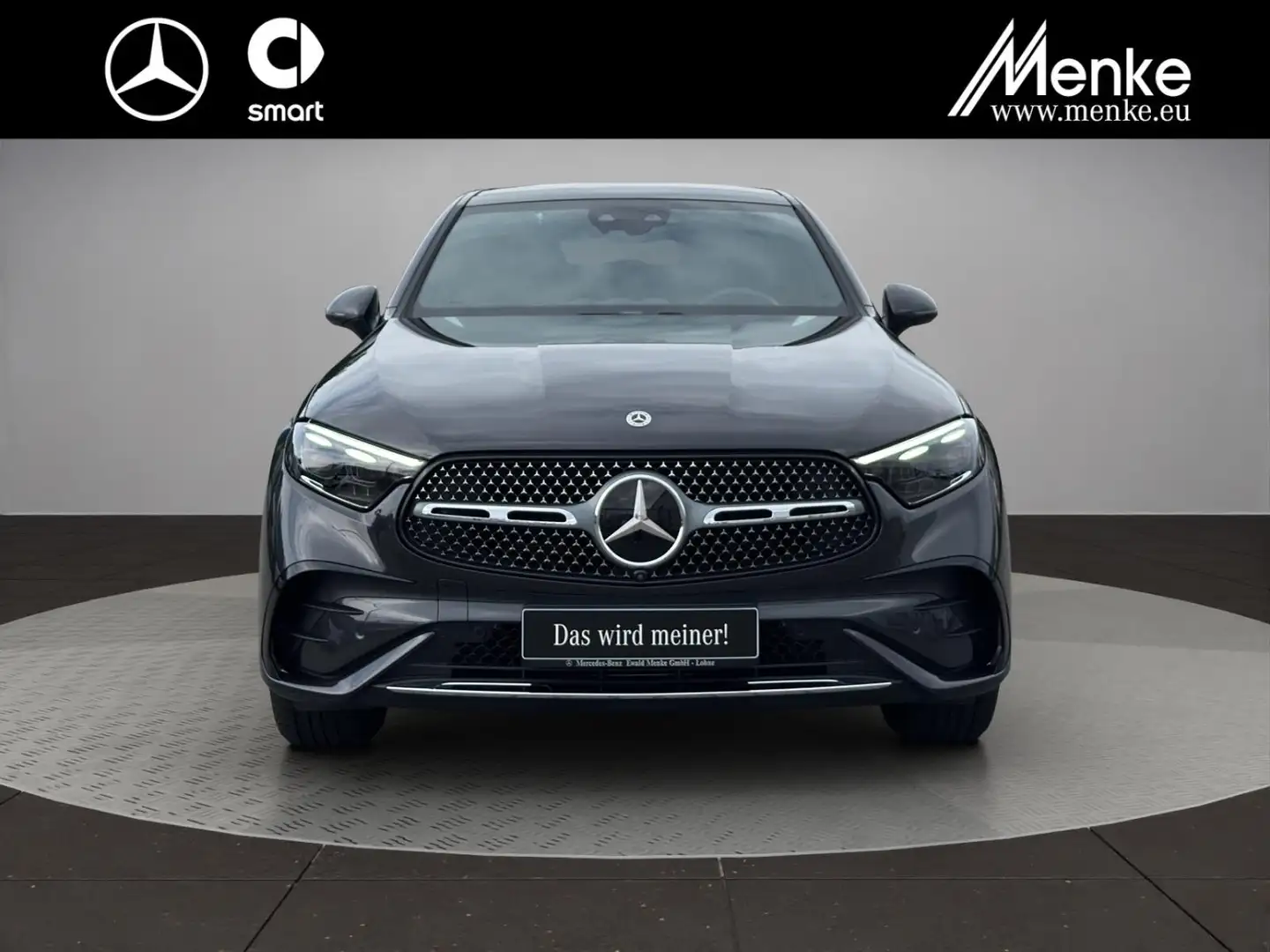 Mercedes-Benz GLC 300 d 4M Coupé AMG+Premium+Pano+HUD+Distro Grau - 2