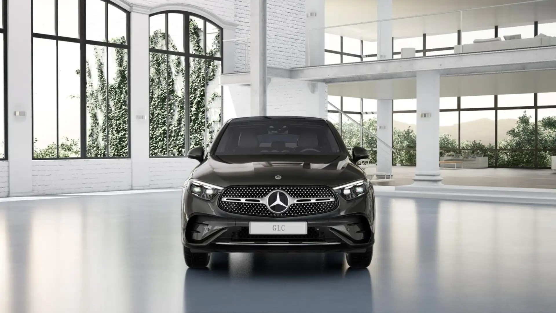 Mercedes-Benz GLC 300 d 4M Coupé AMG+Premium+Pano+HUD+Distro Grau - 2