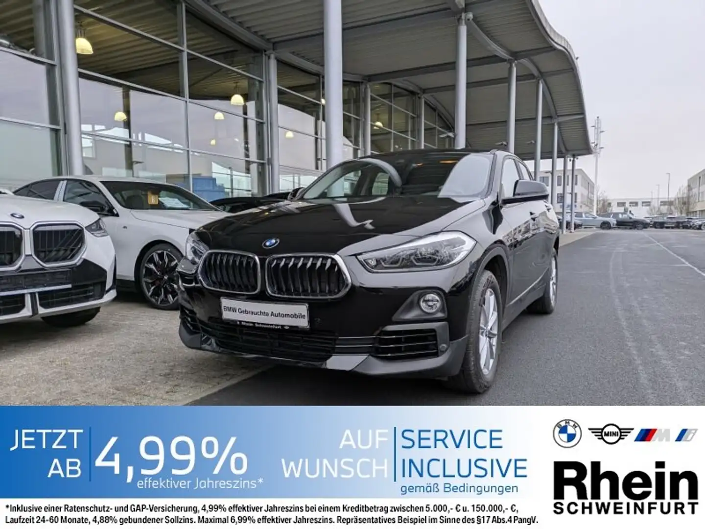 BMW X2 sDrive18i Advantage LED. Navi. Kamera. PDC. Schwarz - 1