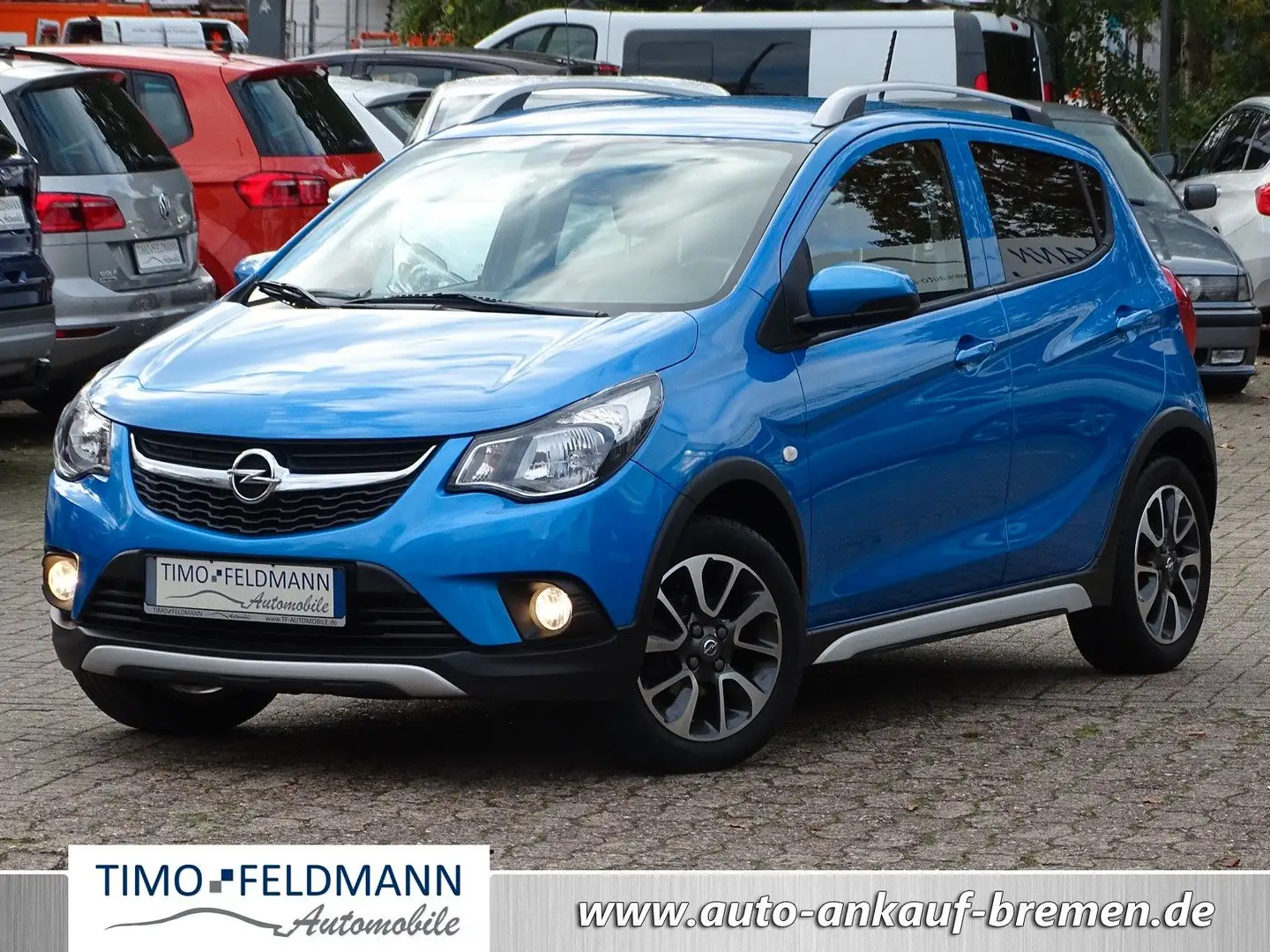 Opel Karl 1.0 Rocks Blau - 1