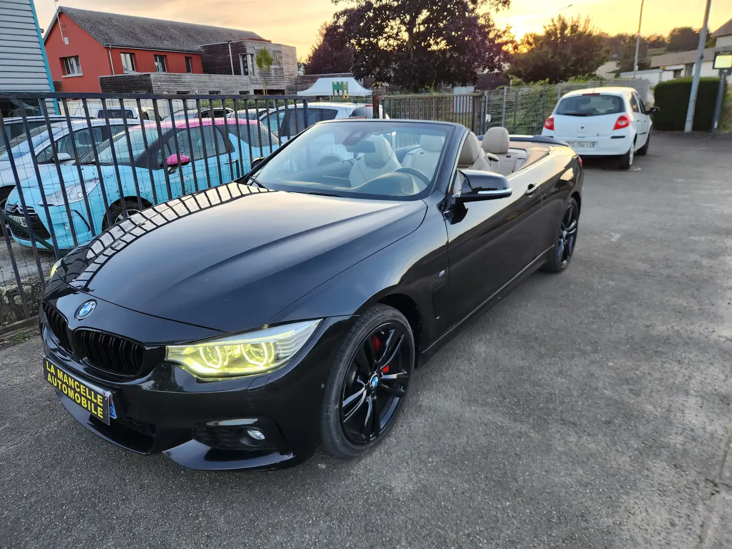 BMW 435 Cab 435d xDrive 313 ch M Sport A Noir - 1