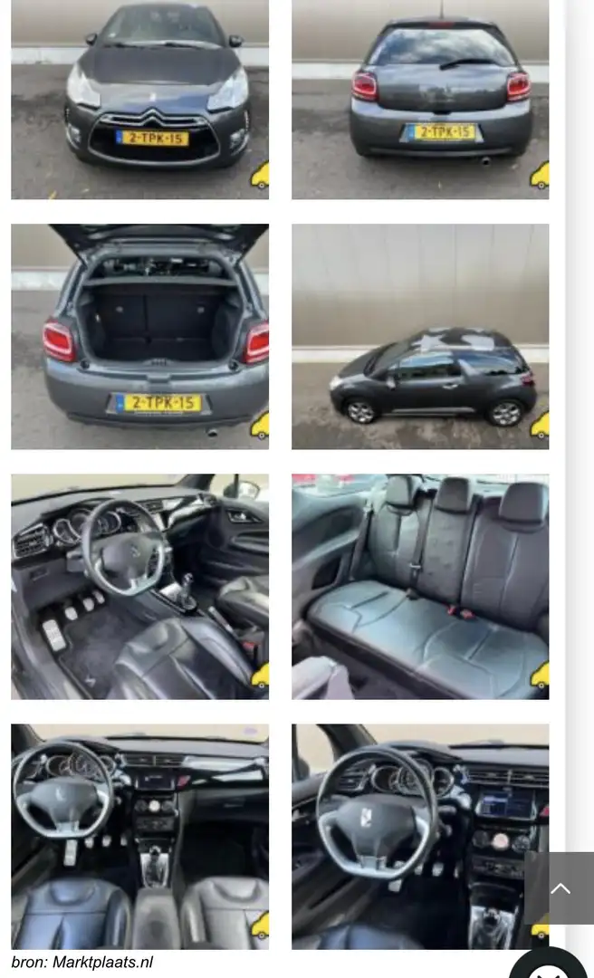 Citroen DS3 1.2 VTi So Chic Gri - 1