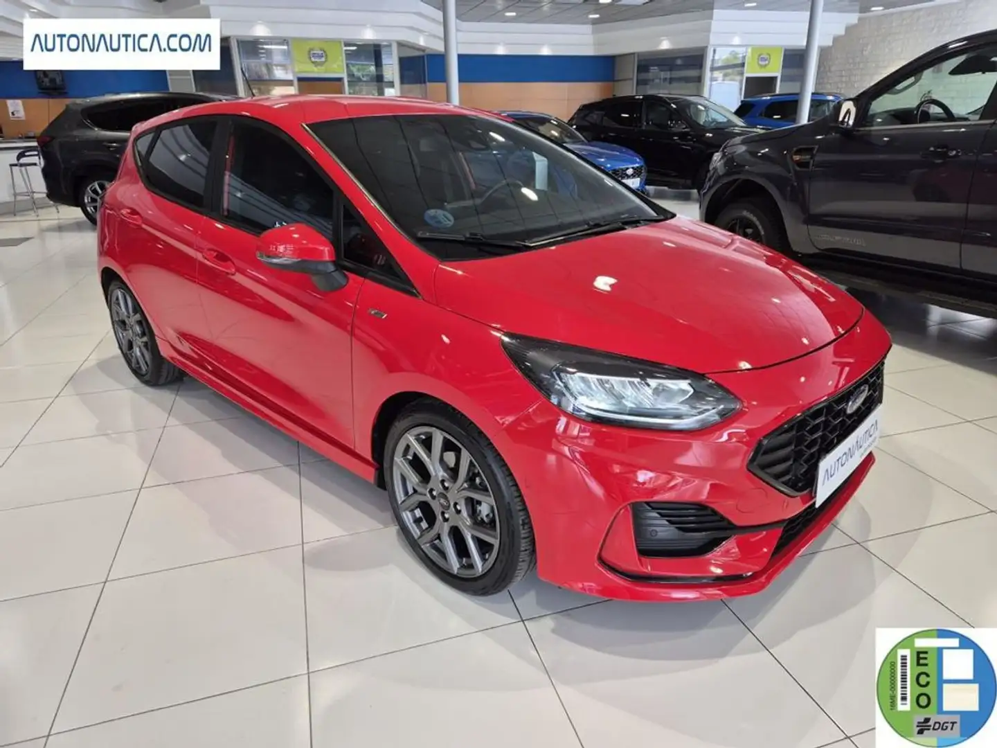 Ford Fiesta 1.0 ecoboost mhev st line 125 Rojo - 1