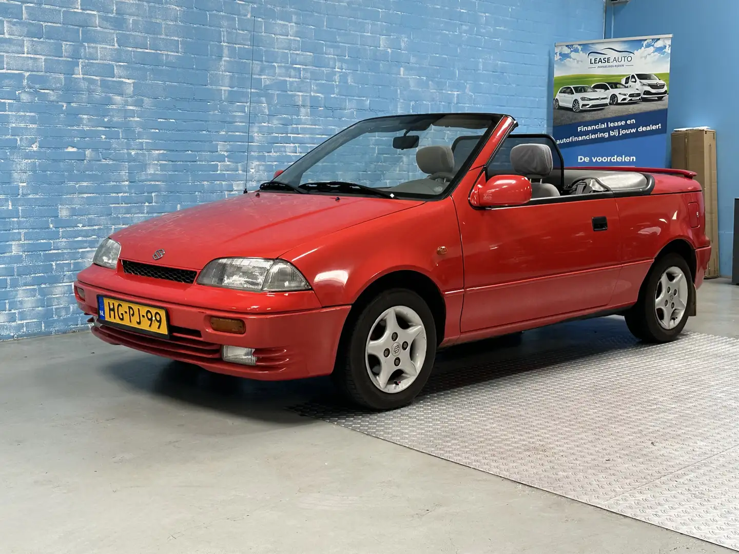 Suzuki Swift 1.3 Cabrio Stuurbkr / Elk.spiegel / Apk tot 7-2026 Roşu - 2