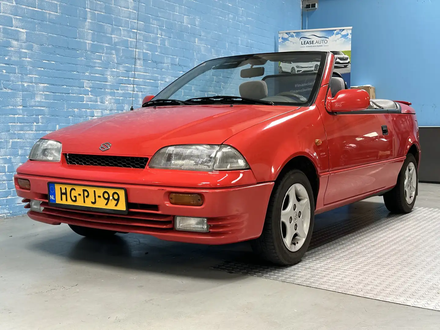 Suzuki Swift 1.3 Cabrio Stuurbkr / Elk.spiegel / Apk tot 7-2026 Roşu - 1