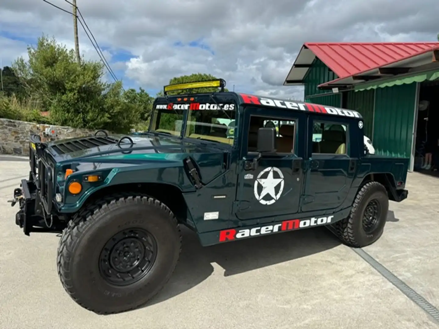HUMMER H1 Open Top Verde - 2