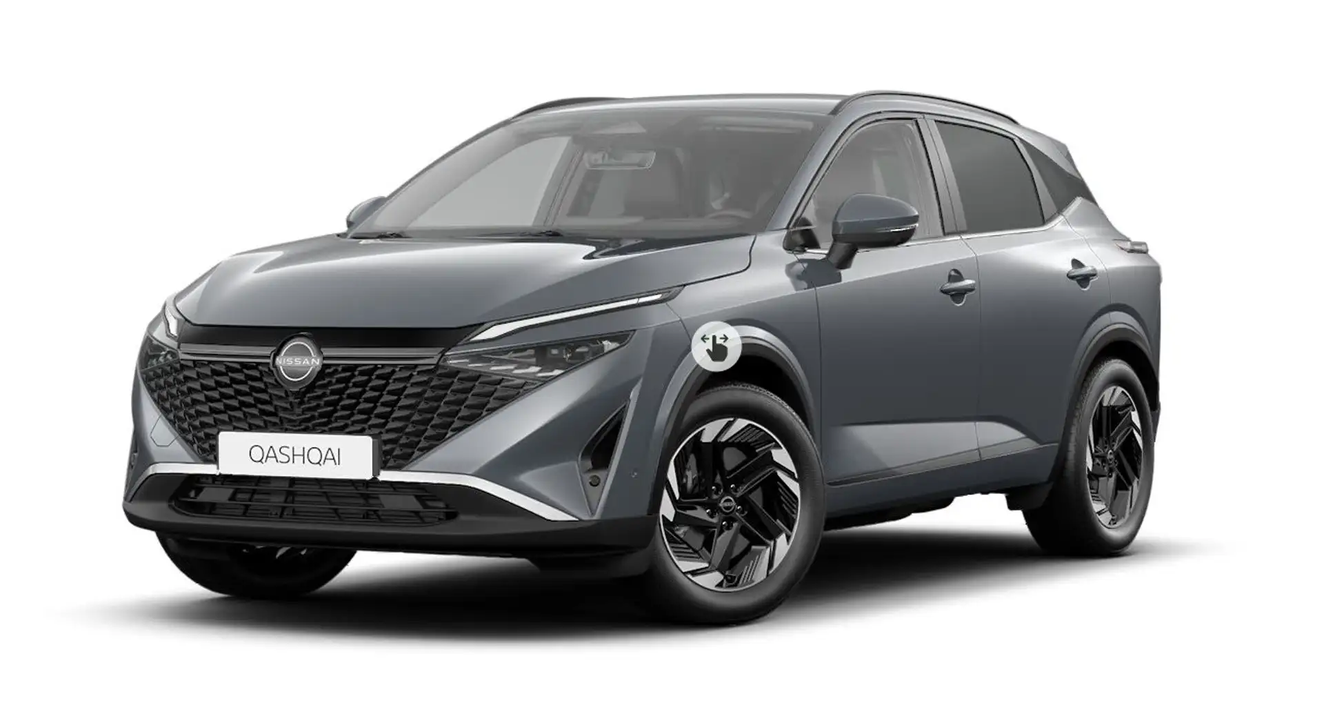 Nissan Qashqai QASHQAI N-Connecta+ 1.3 DIG-T MHEV 158 PS Xtronic Grau - 2