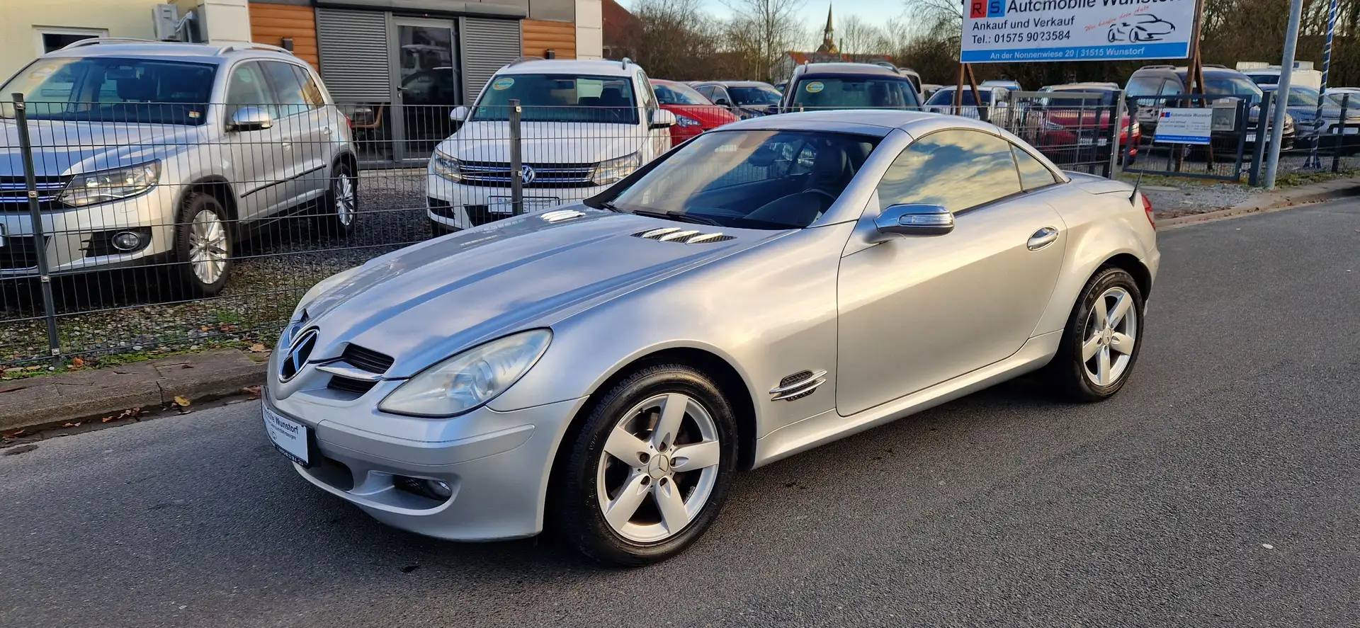 Mercedes-Benz SLK 200 SLK 200 Kompressor (171.442) Silber - 1