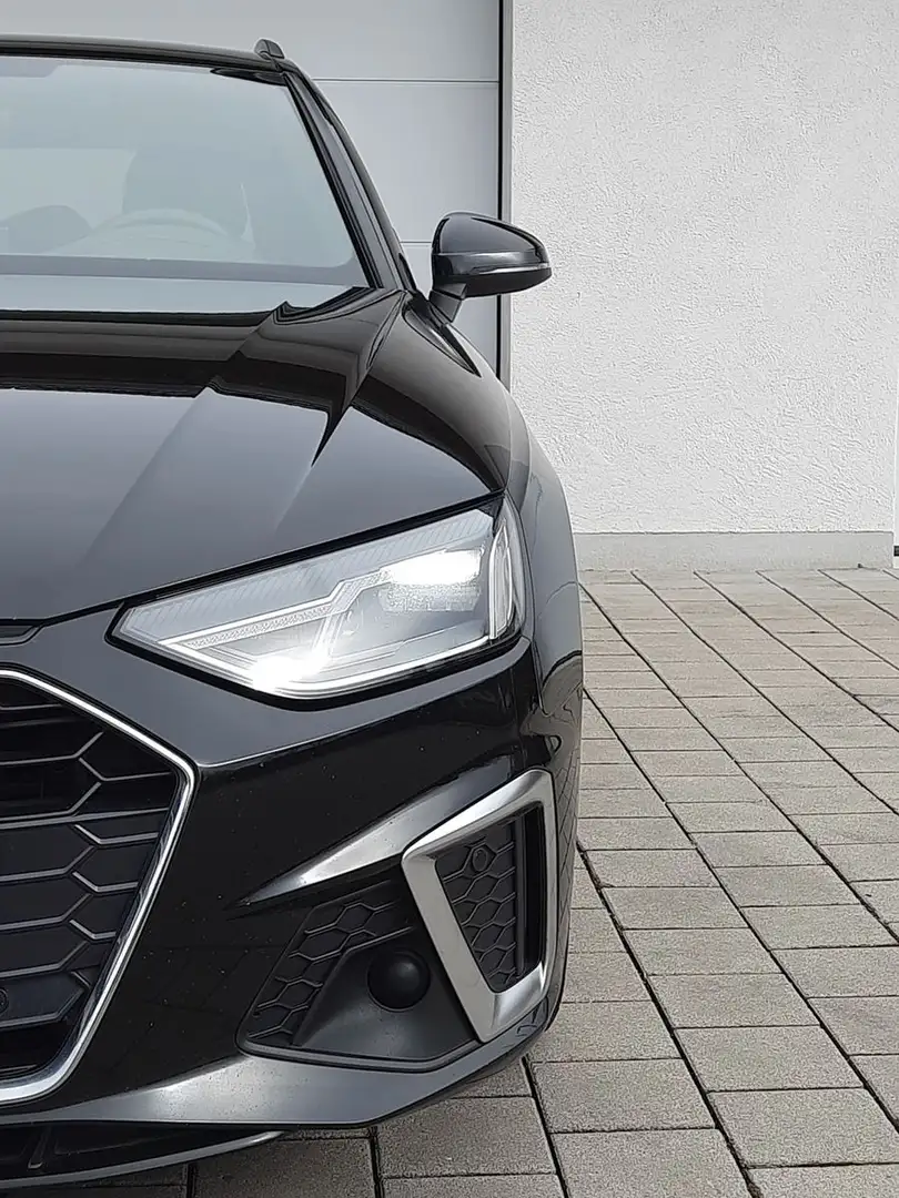 Audi A4 40 TDI/Aut./quattro/3xS-Line/HuD/LED/Mem/ACC/ Schwarz - 1