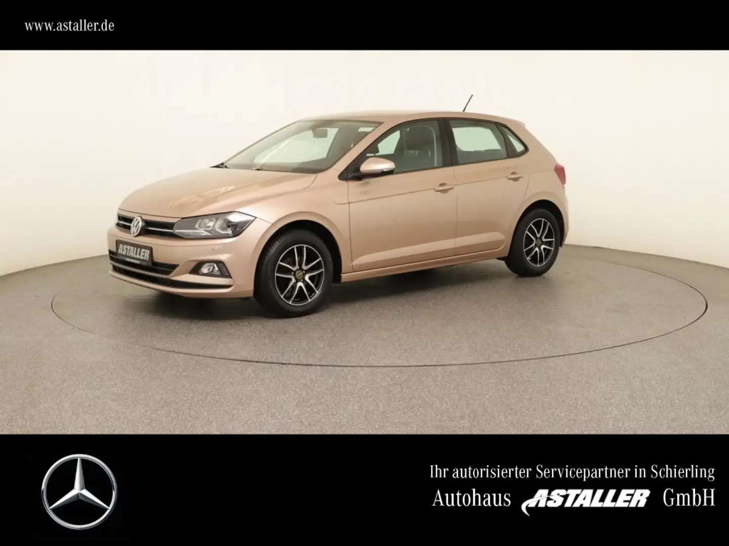 Volkswagen Polo VI 1.0 BMT Comfortline Automatik Klima+PTS Gelb - 1