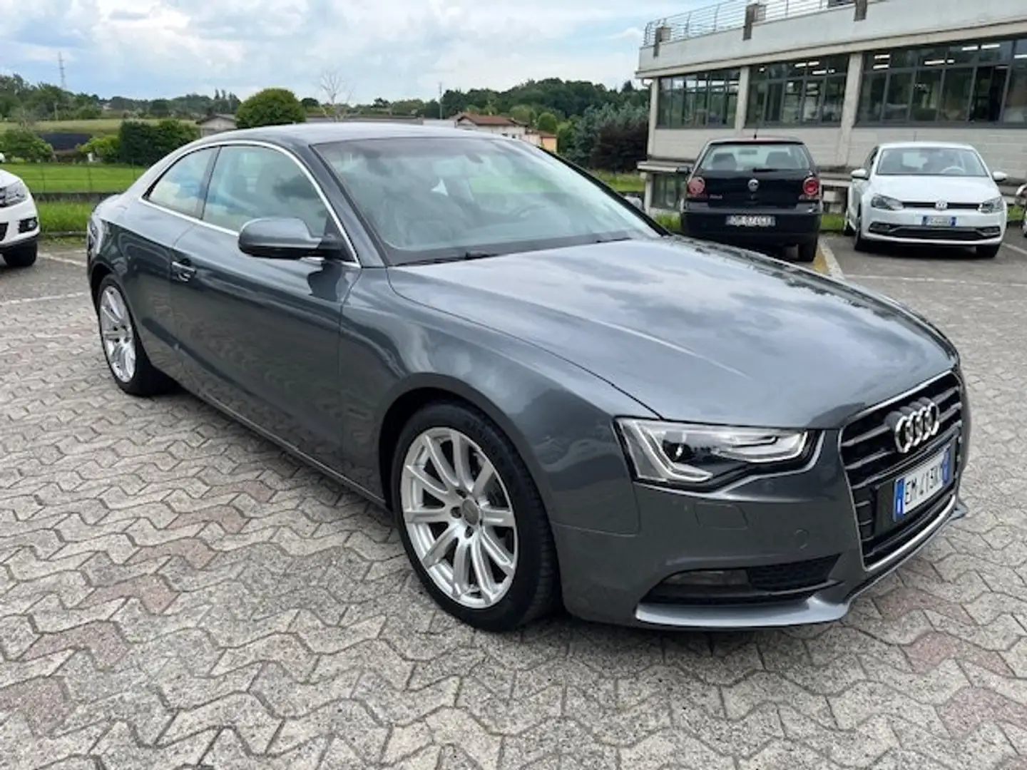 Audi A5 Coupe 2.0 tdi Ambiente 177cv multitronic Gris - 1