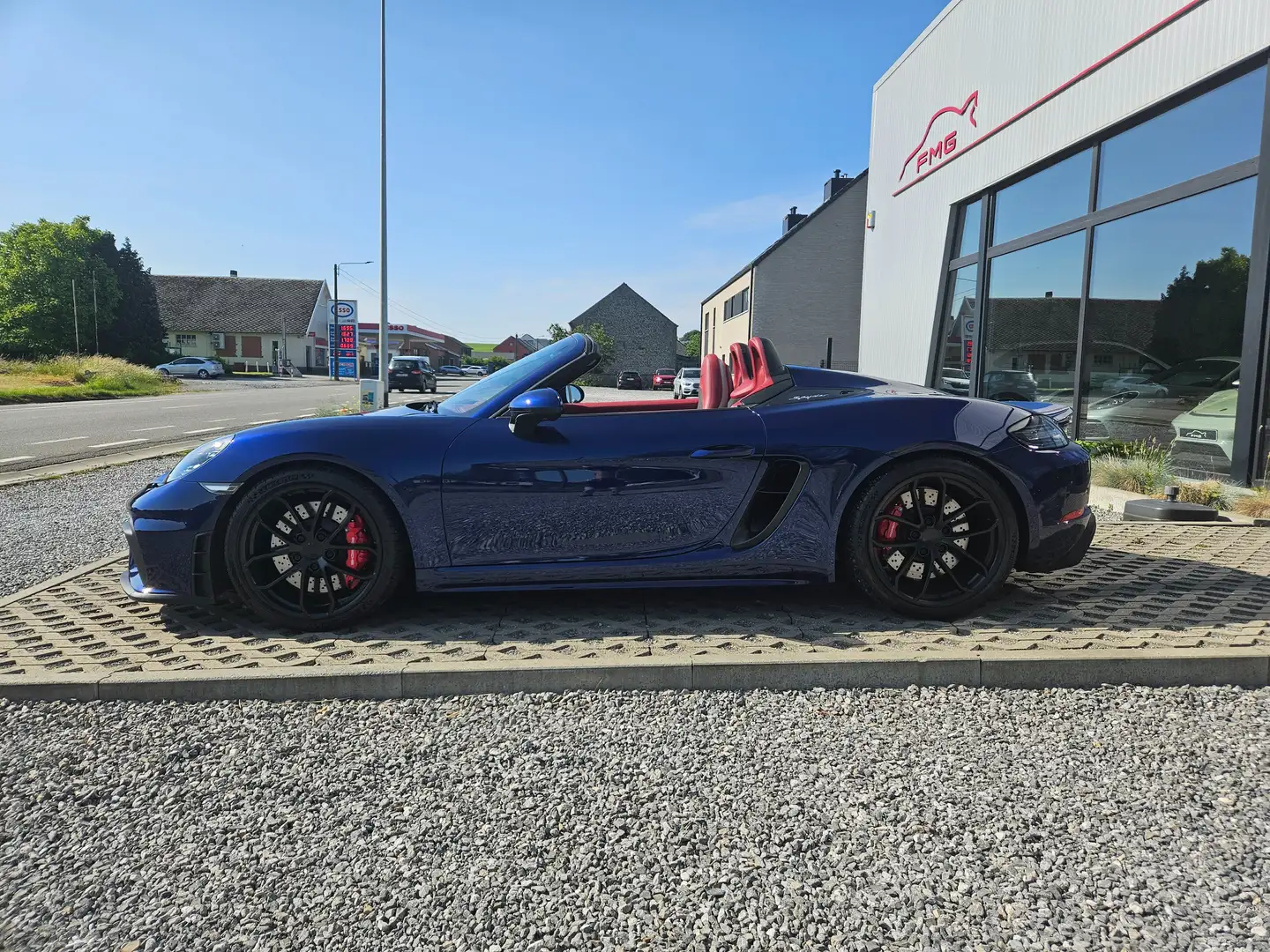 Porsche 718 Spyder *** Porsche Boxster Spyder 718 PDK *** Azul - 2