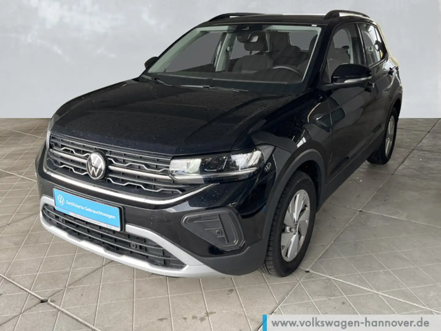 Volkswagen T-Cross 1.0 TSI Life Navi DigCockpit ACC SHZ PDC Schwarz - 2