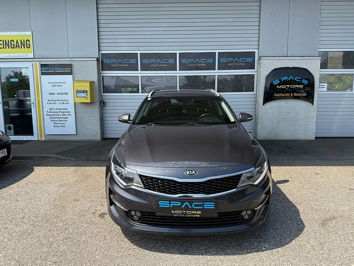 Kia Optima Wagon 1,7 CRDi ISG Silber DCT Grau - 2