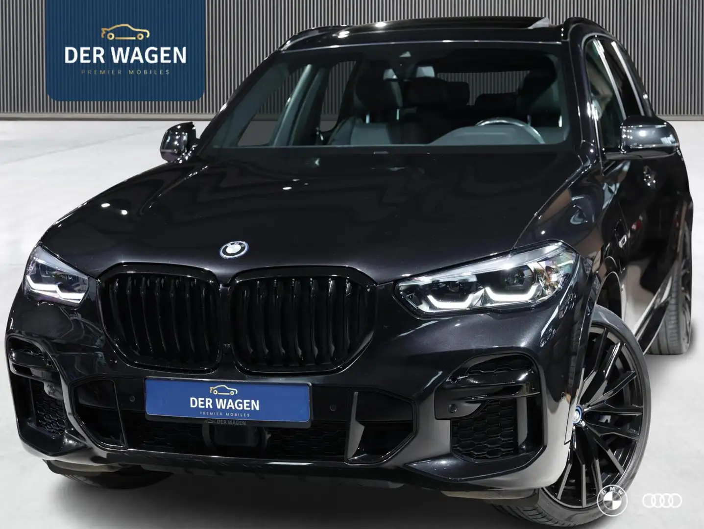 BMW X5 xDr45e M SPORT / PANODAK / ACC / TREKHAAK / HIFI / Zwart - 1
