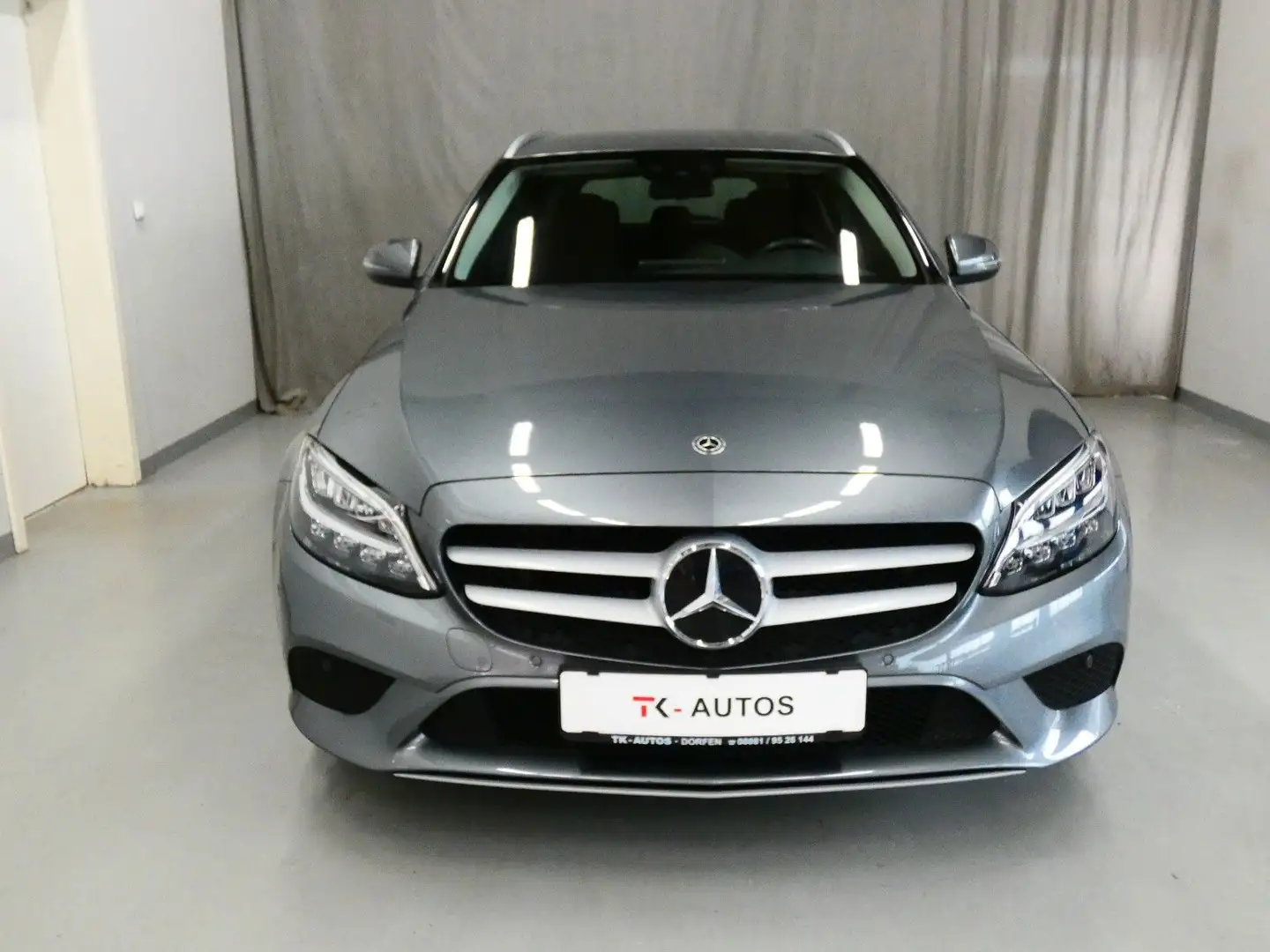 Mercedes-Benz C 200 d T 9-G,Klimaaut,Navi,LED,Tempo,SHZ,S-Heft Gris - 2