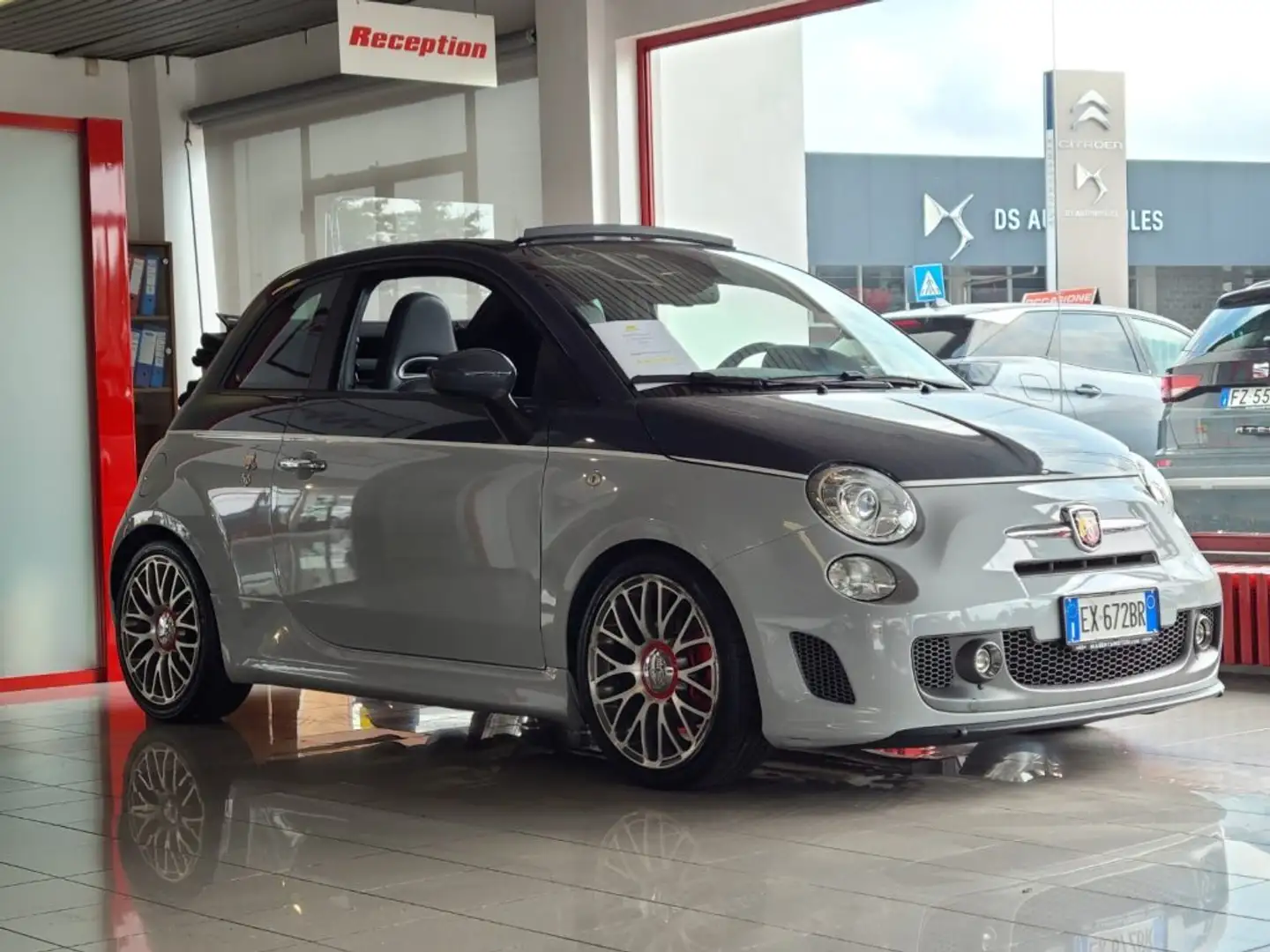 Abarth 595 C 1.4 Turbo T-Jet 160 CV Turismo Сірий - 1