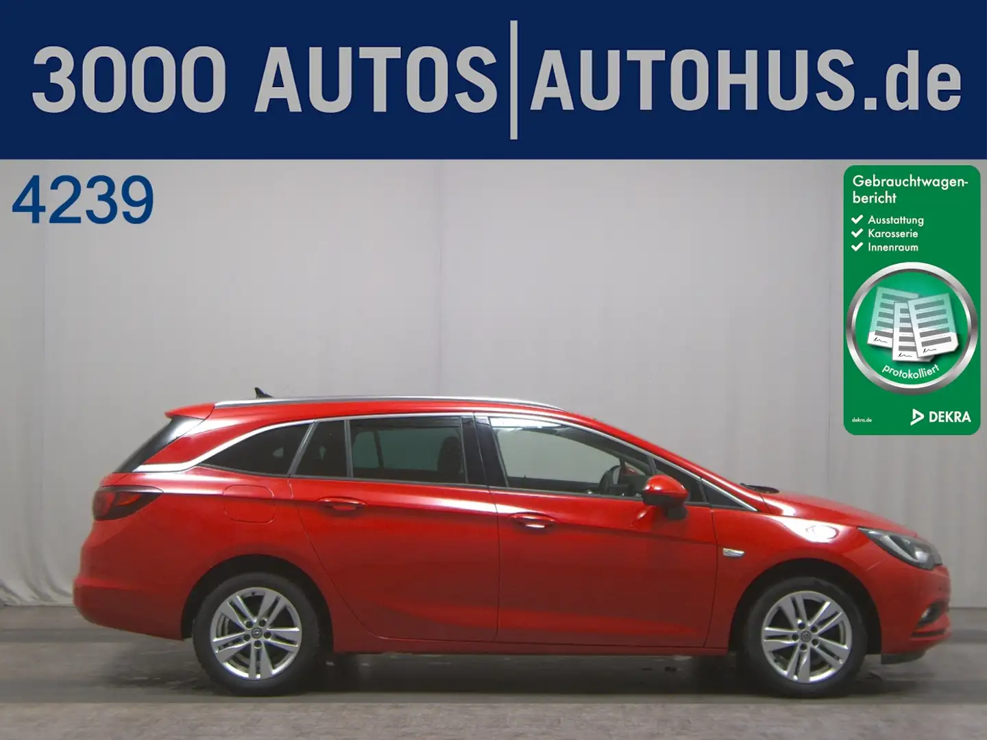 Opel Astra K Sports Tourer 1.4 Turbo INNOVATION AHK Rot - 1
