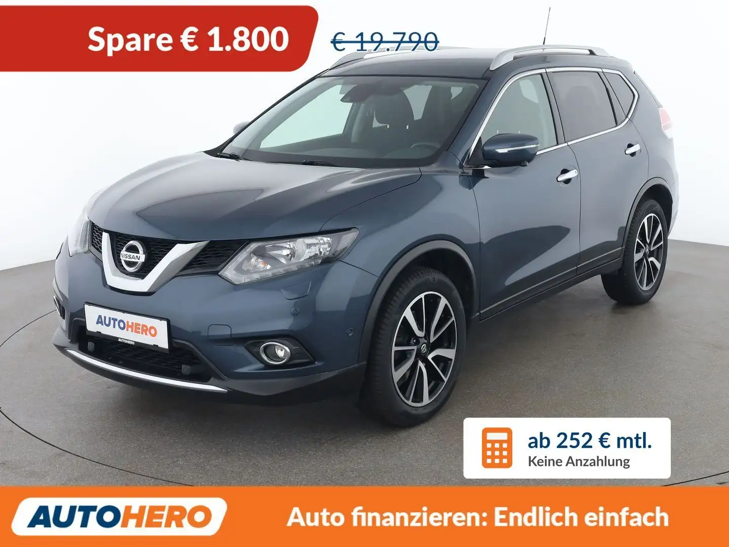Nissan X-Trail 2.0 dCi N-Vision Blau - 1