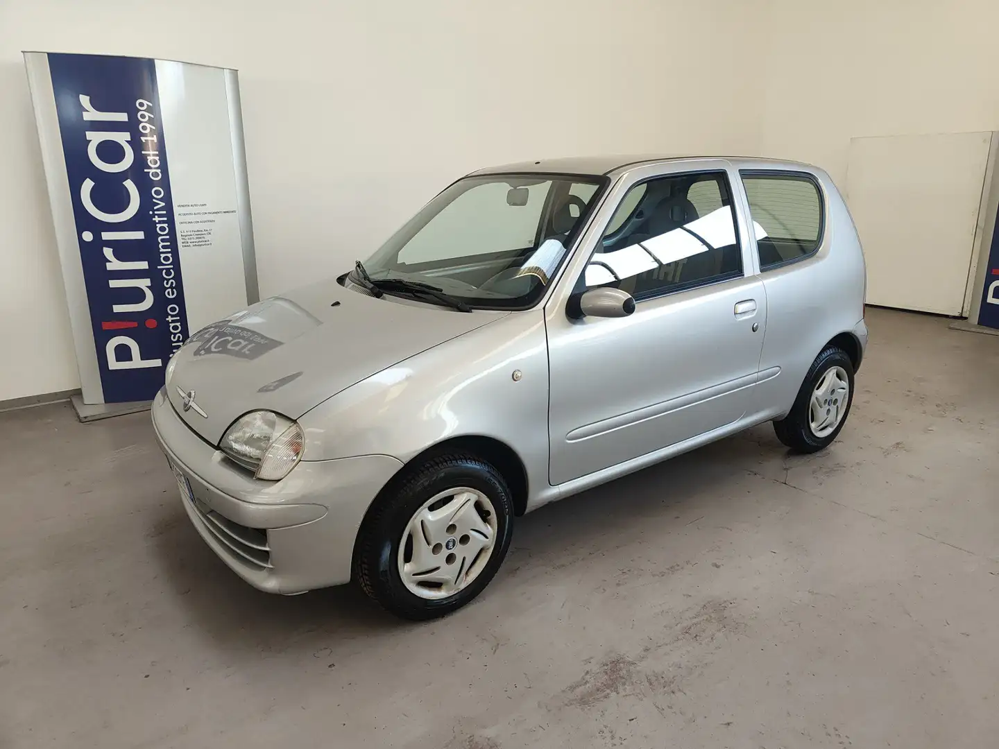 Fiat 600 1.1 Active Clima UNICOPROPRIETARIO 36.000 Km Argent - 1