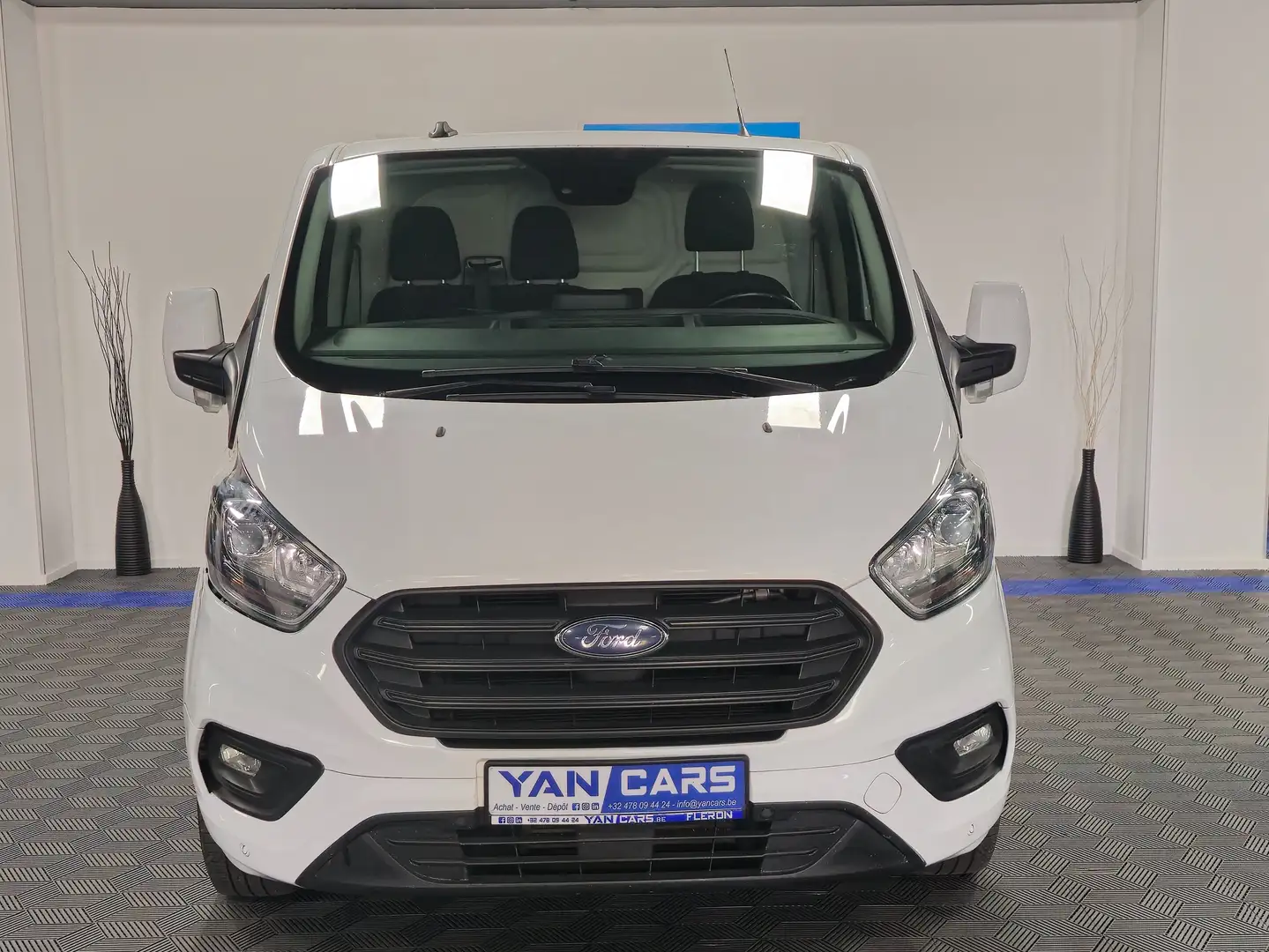 Ford Transit Custom MAXI * L2H1* 2.0 TDCi *AUTOMATIQUE*ETAG. SORTIMO * Blanc - 2