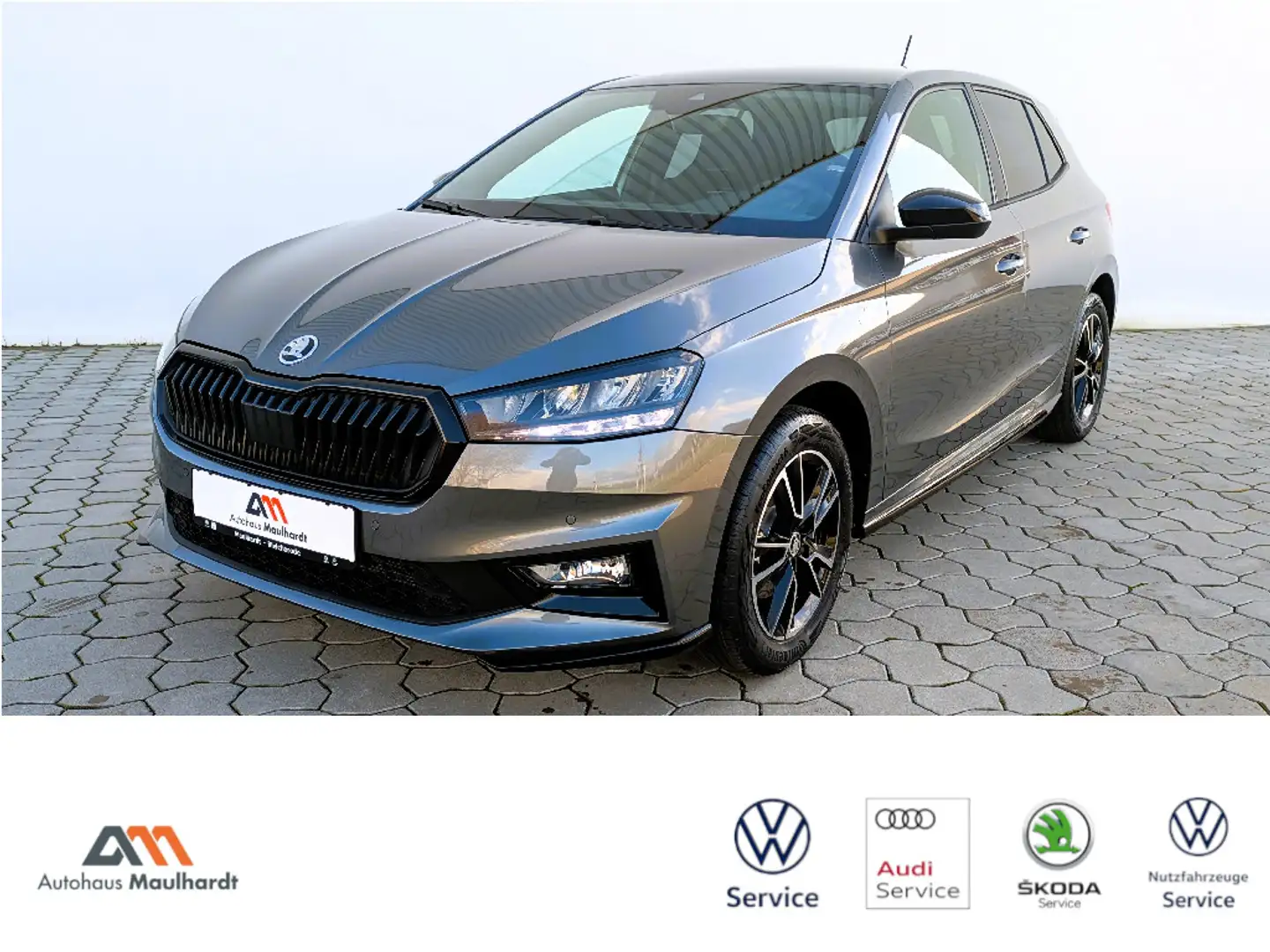 Skoda Fabia Monte Carlo 1.0 TSI,DSG,Einparkhilfe,Tempomat,LED, Grau - 1