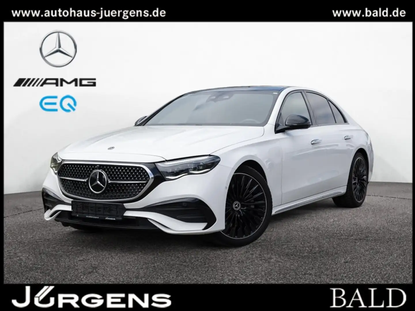 Mercedes-Benz E 200 AMG-Sport/Super/Pano/Burm/Distr/HUD/20' Blanc - 2