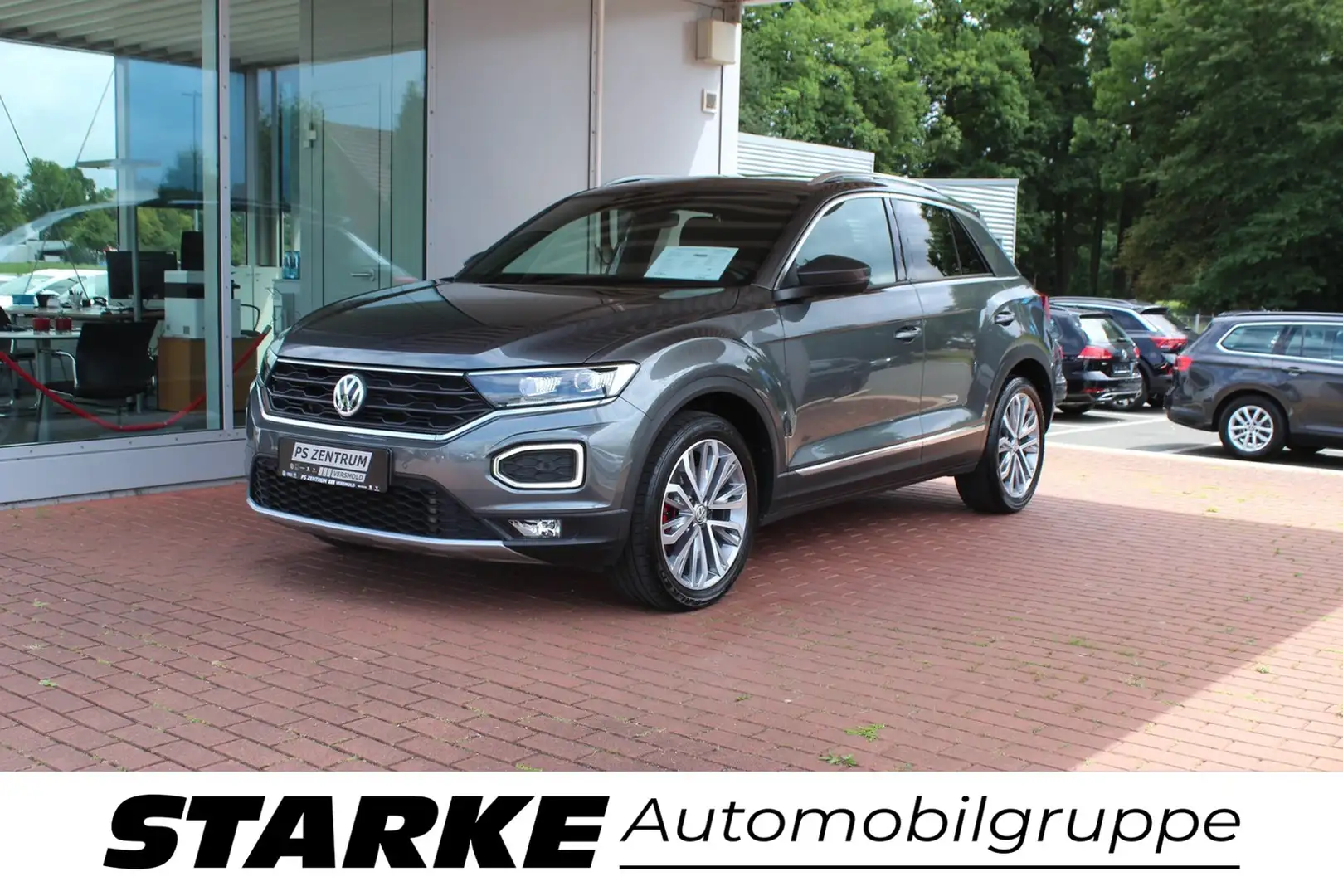 Volkswagen T-Roc 2.0 TSI DSG 4M Sport Grau - 1