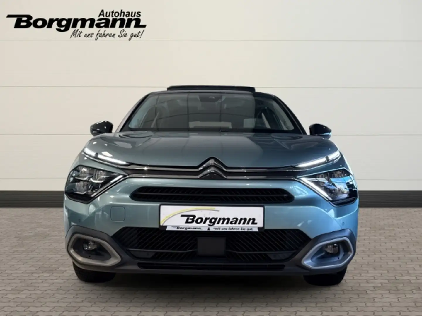 Citroen E-C4 Electric e-Shine Elektromotor LED - SHZ - Navi - Panorama Blauw - 2