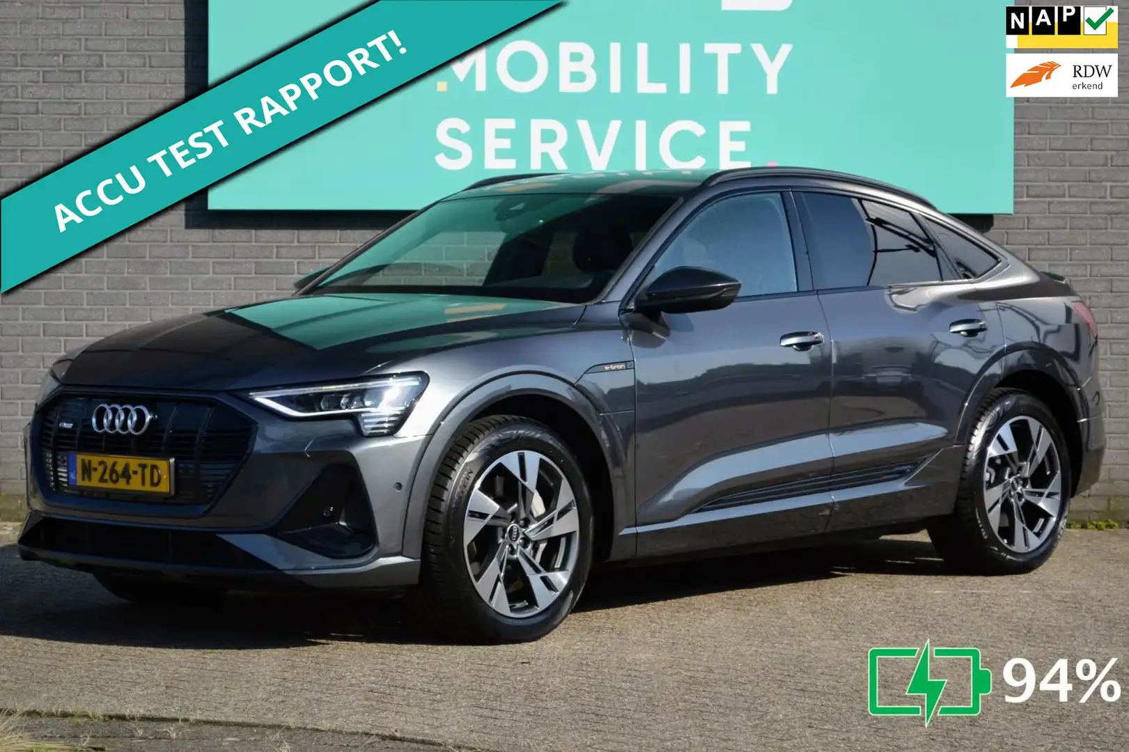 Audi e-tron Sportback 55 quattro S edition 95 kWh S-Line Virtu Gris - 1