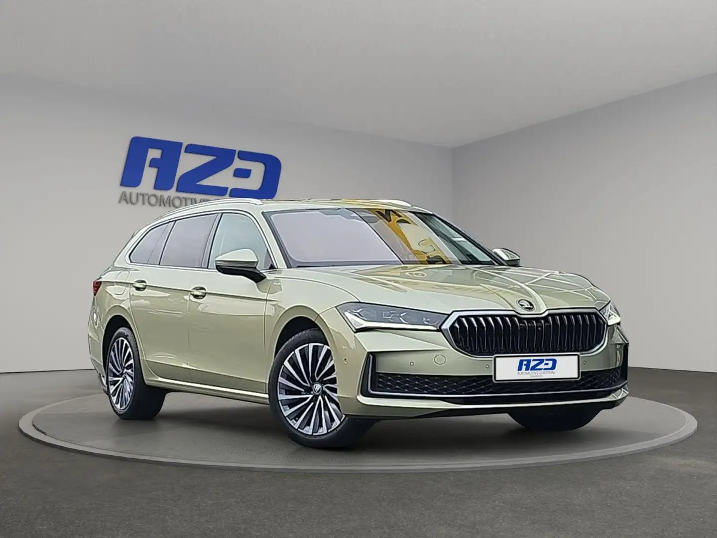 Skoda Superb TDI L&K STANDHZ PANO SITZBLF LEDER 360° ACC Gelb - 2