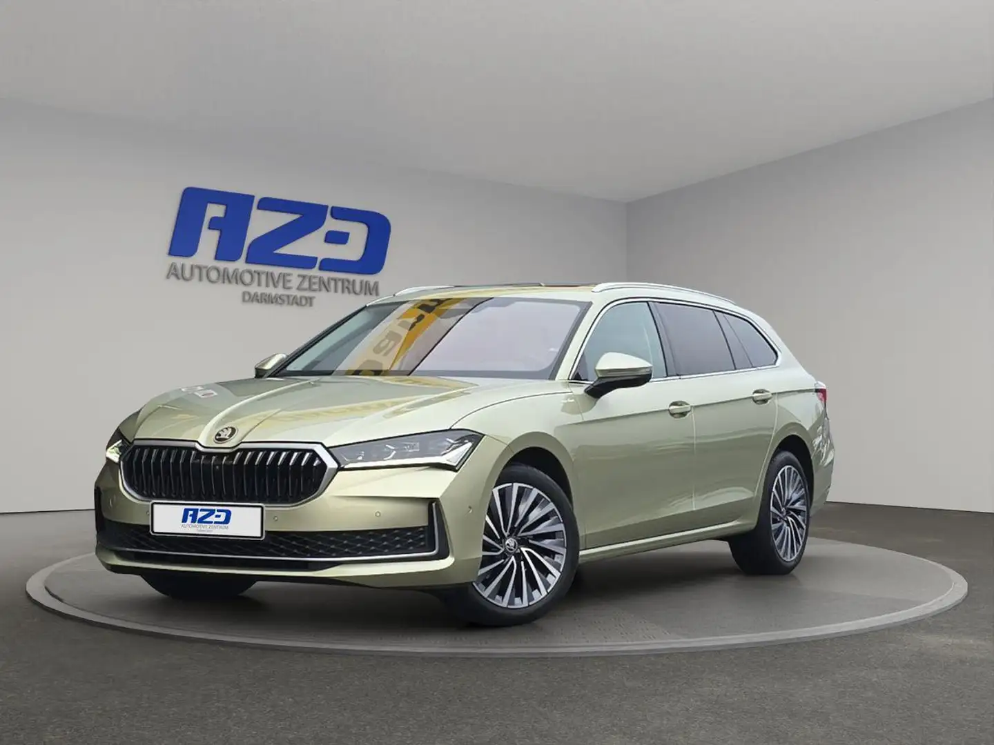 Skoda Superb TDI L&K STANDHZ PANO SITZBLF LEDER 360° ACC Gelb - 1