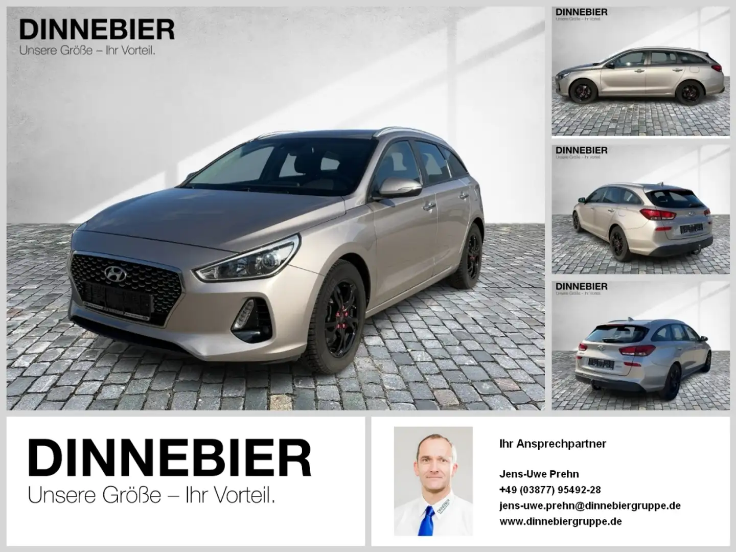 Hyundai i30 Style KlimaAUTO*PDC*SITZHEIZ*BLUETOOTH* Silber - 1