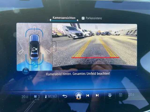 Mercedes-Benz E 220 d 4MATIC Limousine Distr PTS Shz MBUX Ambi Ansicht 20