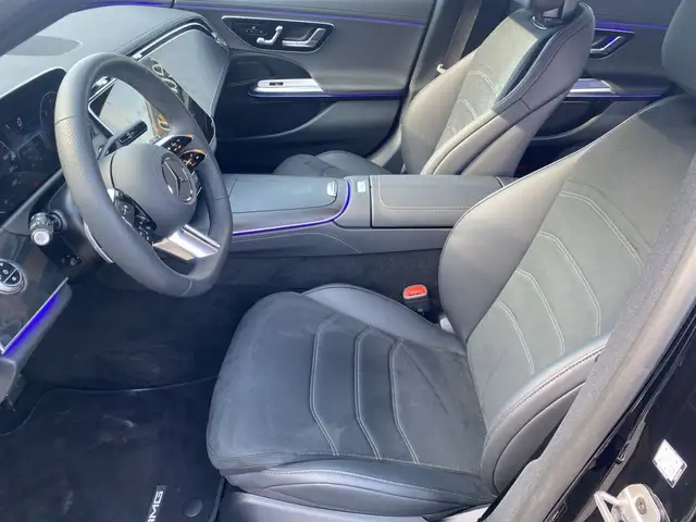 Mercedes-Benz E 220 d 4MATIC Limousine Distr PTS Shz MBUX Ambi Ansicht 7