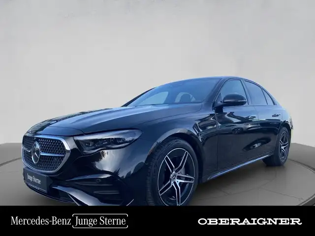 Mercedes-Benz E 220 d 4MATIC Limousine Distr PTS Shz MBUX Ambi Ansicht 1