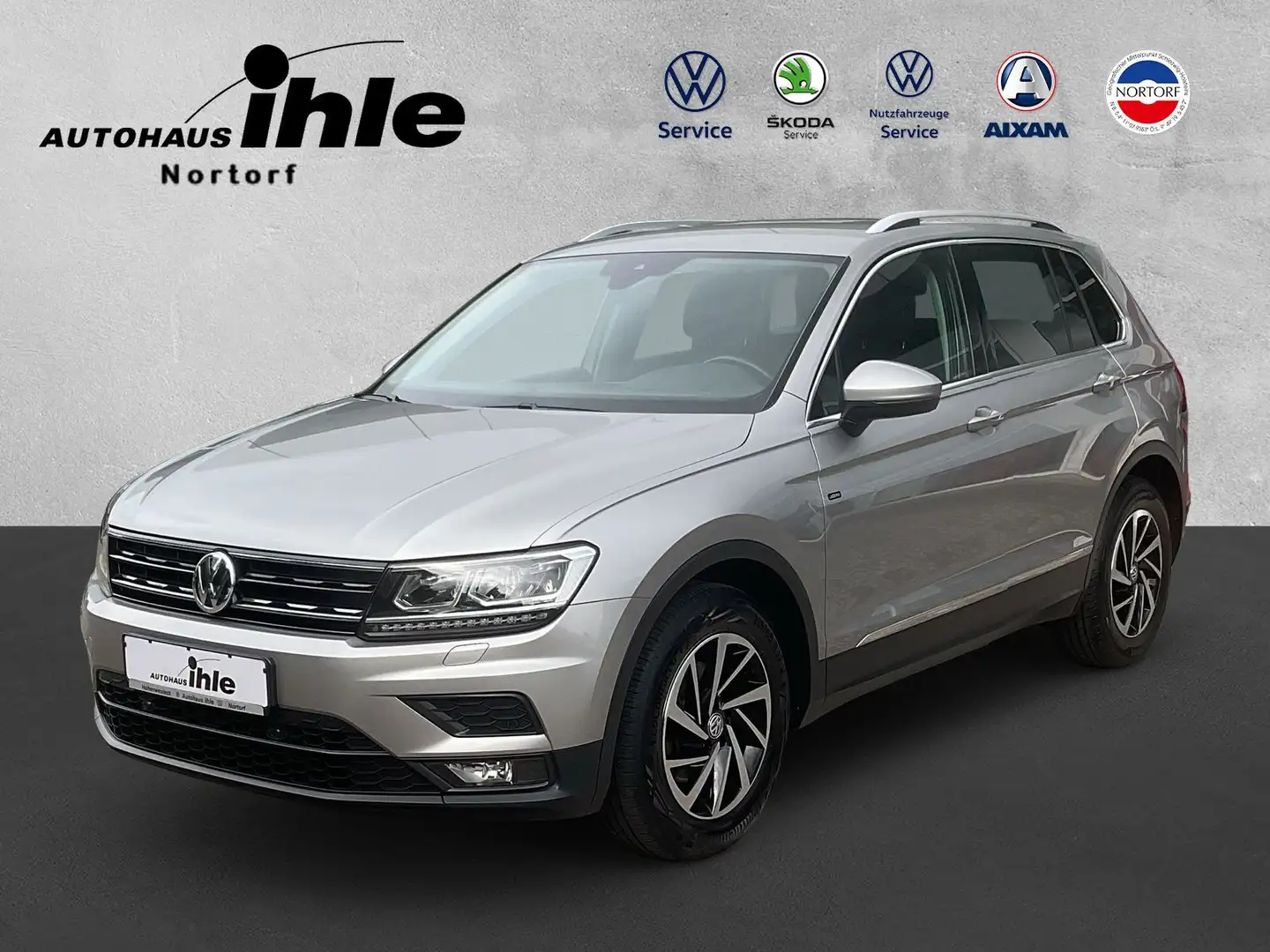 Volkswagen Tiguan Join 2.0 TDI AHK PDC LED Standhzg Sitzhzg Silber - 1