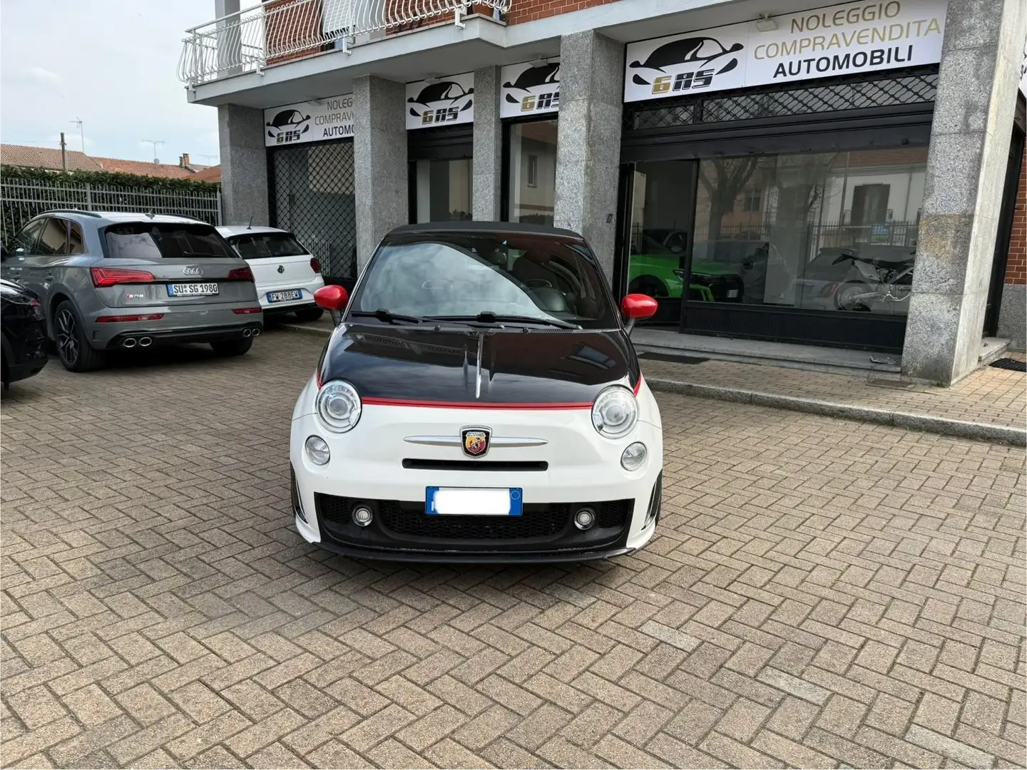 Abarth 595C ABARTH 595C G-TECH 190CV AUTOMATICA PELLE/XENON Blanc - 1