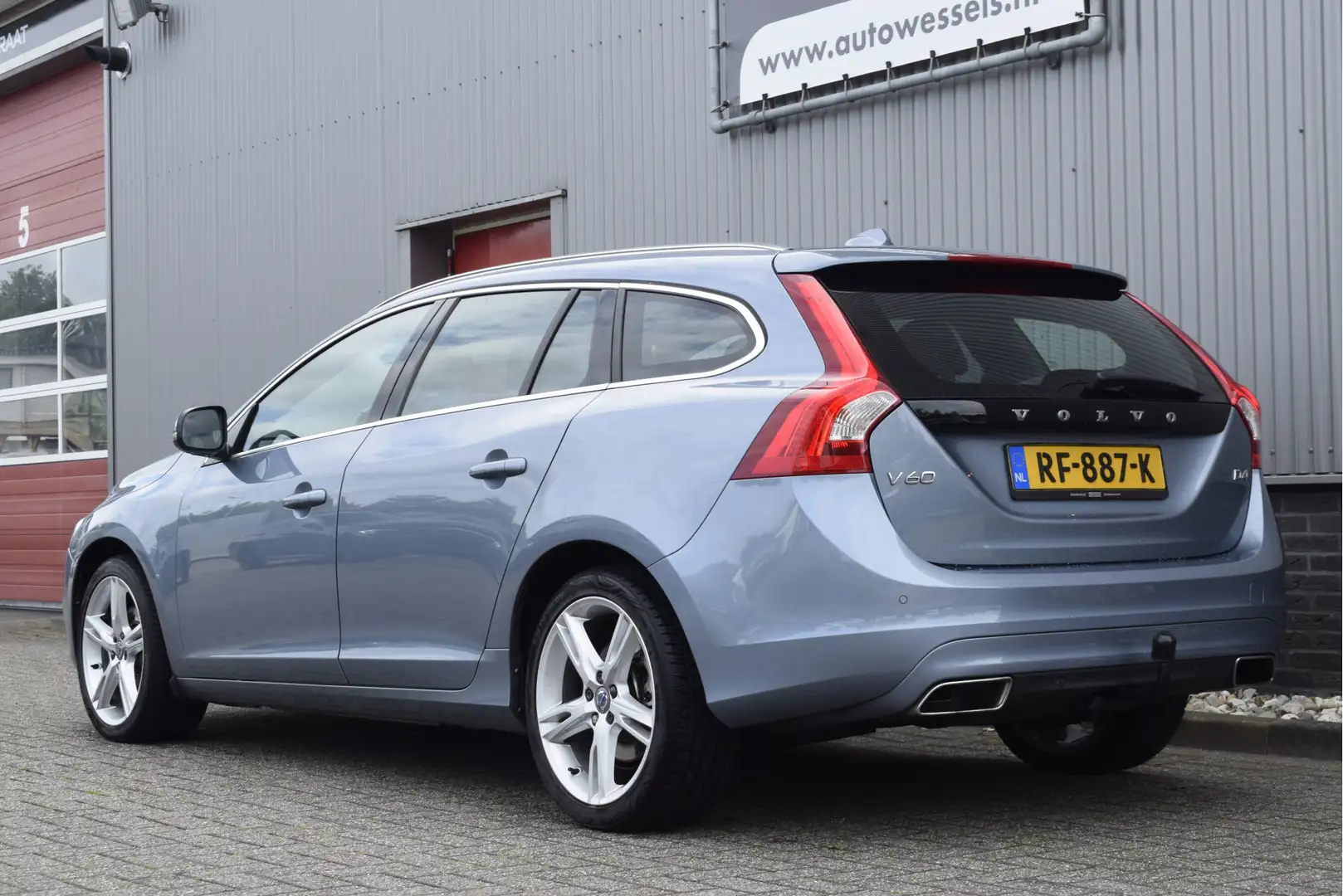 Volvo V60 2.0 D4 Ocean Race Stoel/stuurverwarming, Cruise, M Blauw - 2