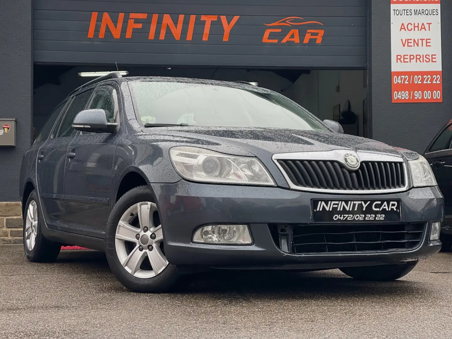 Skoda Octavia SW 1.6 CR TDi GreenLine Gri - 1